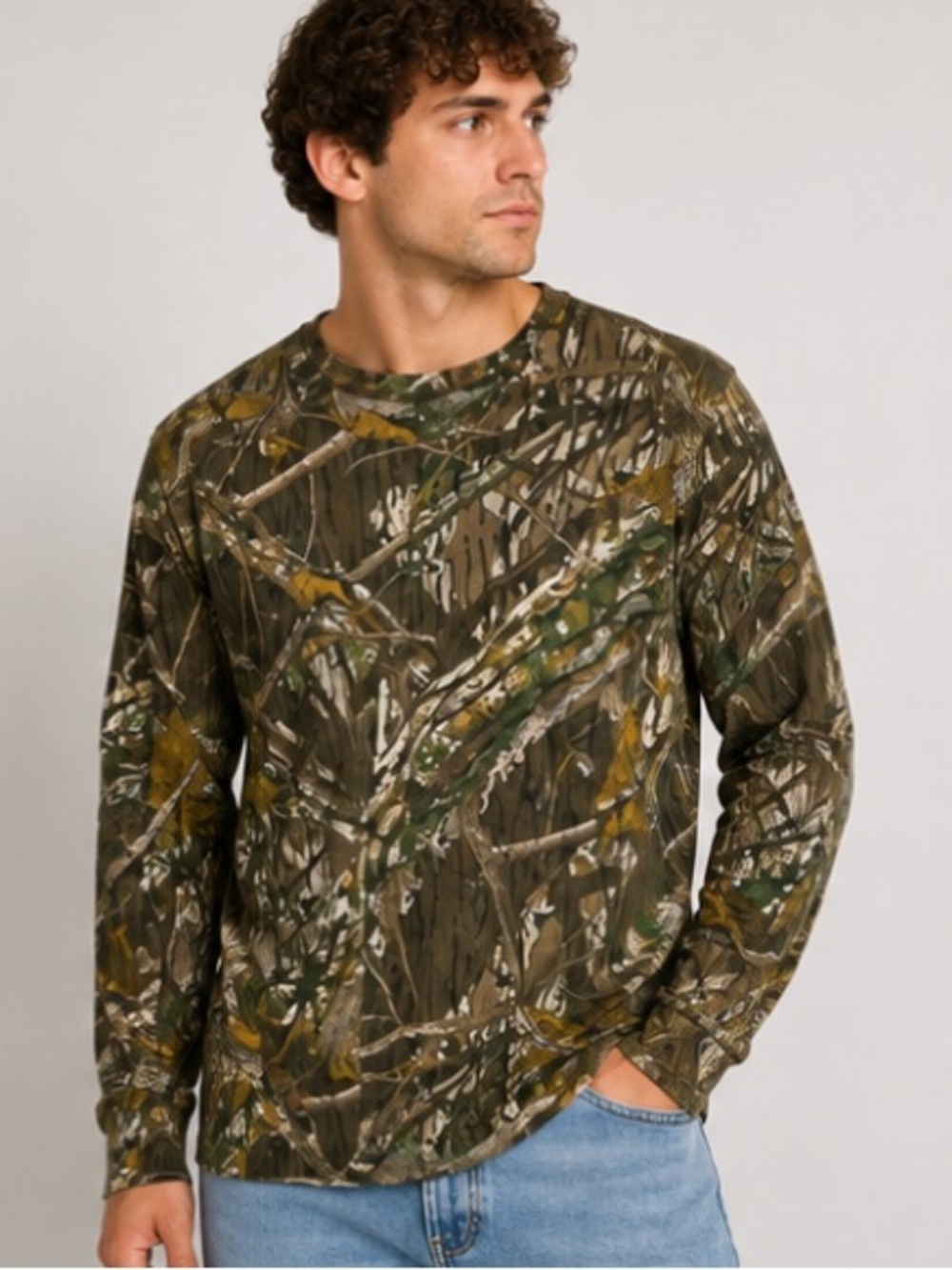 Mossy oak camo Longsleeve large